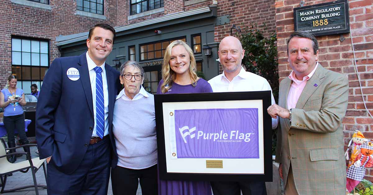 Standish village celebrates Purple Flag accreditation.