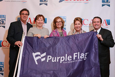 McLean gets reaccreditation with Purple Flag for Dementia