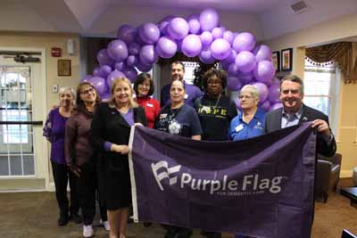 Celebrating a Purple Flag accreditation